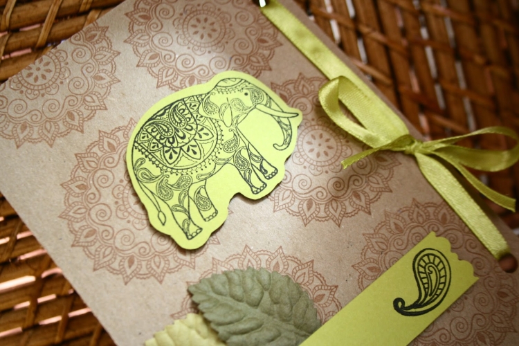 Скрап в индийском стиле