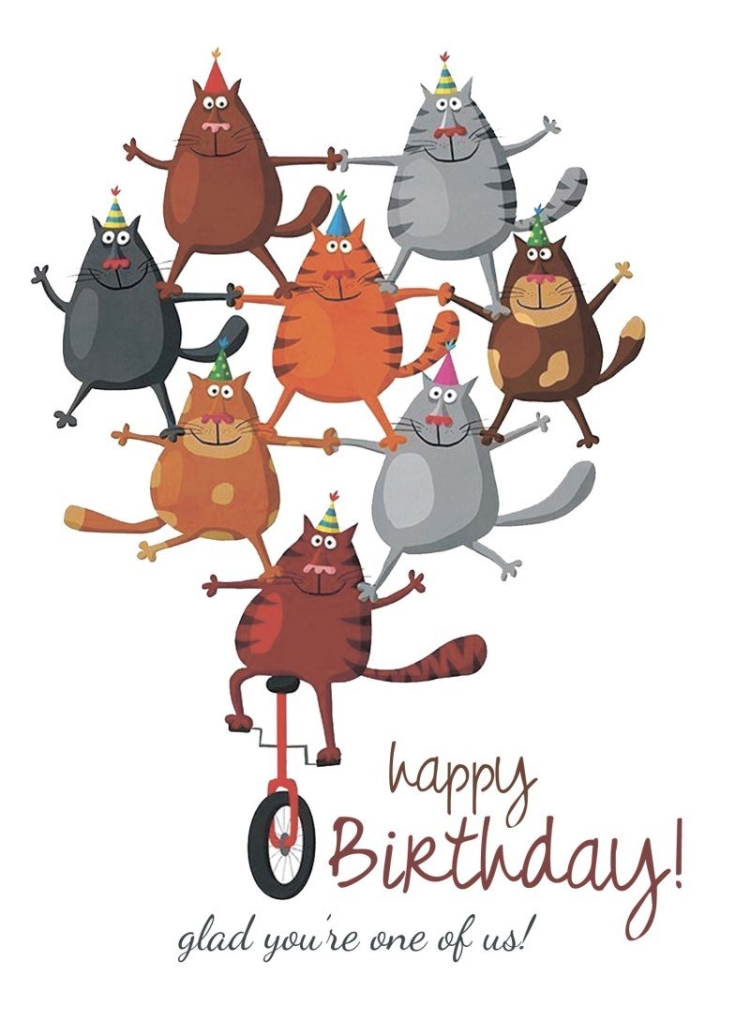 Прикольные открытки с днем рождения