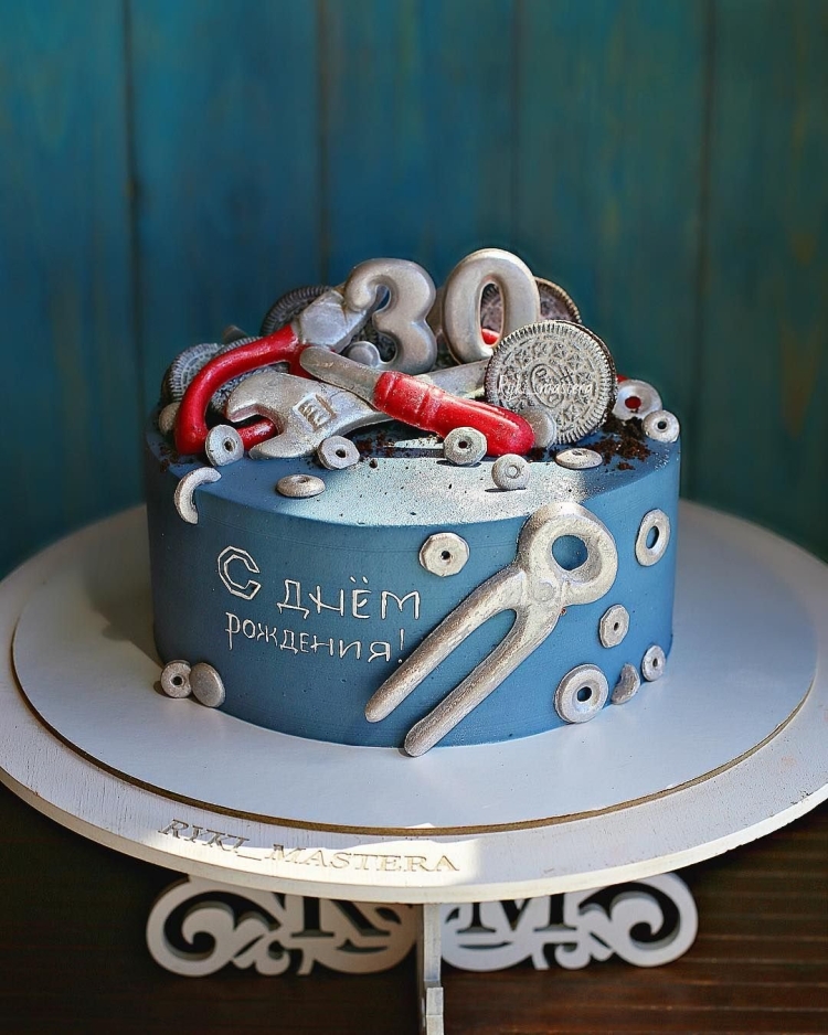 Мужской торт инструменты