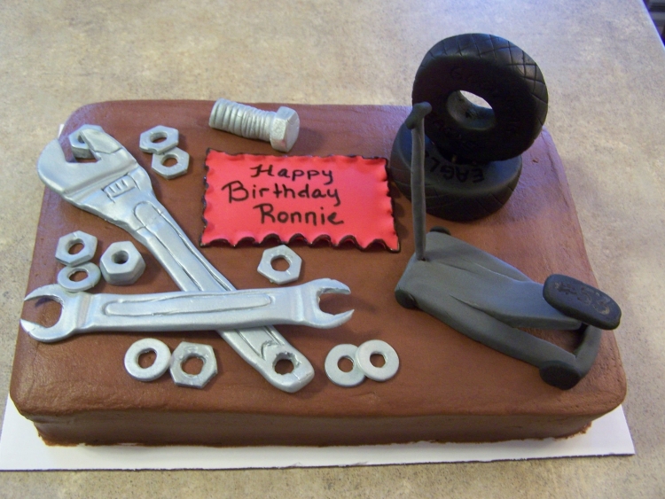 Торт для автослесаря