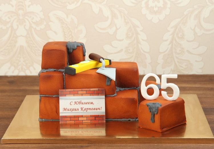 Торт для строителя