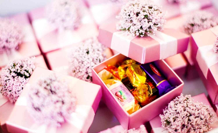 Коробочки для сладостей Свадебные