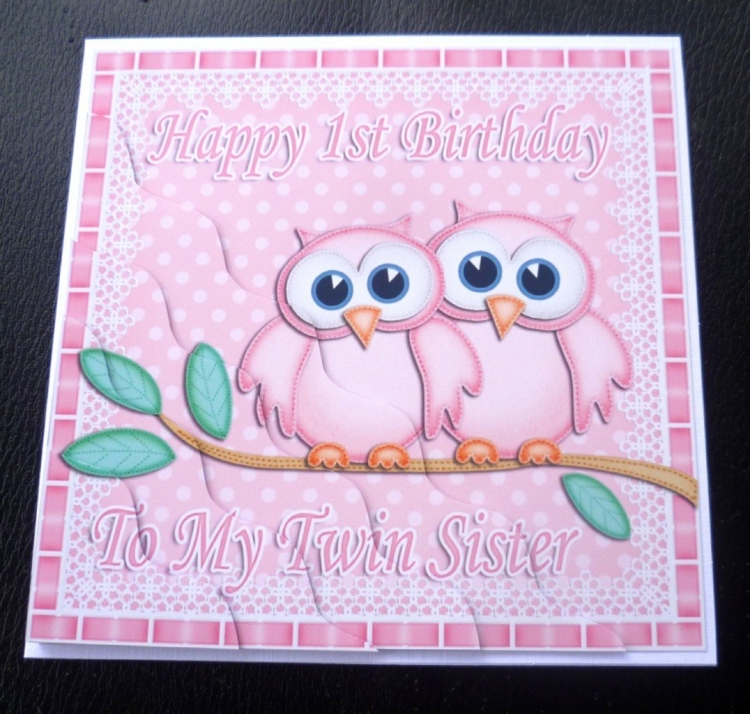 С днём рождения близнецов