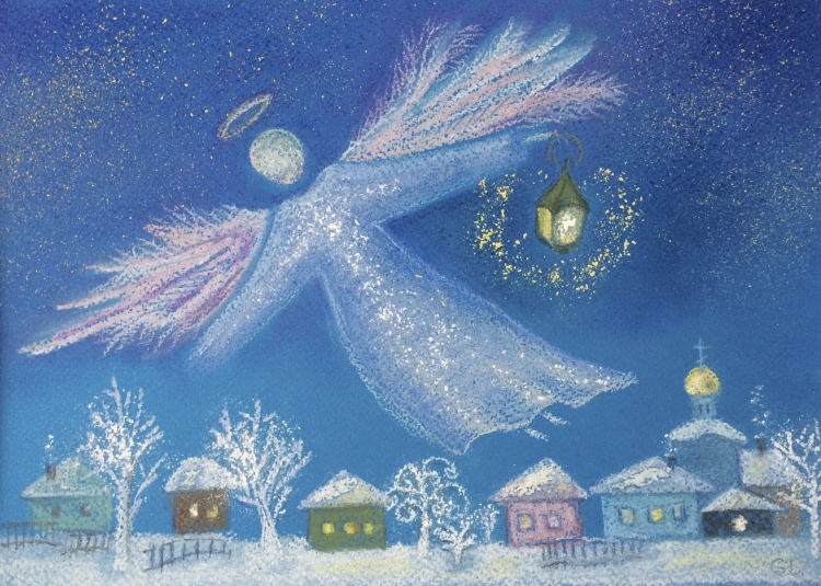 Ольга Величко снежный ангел