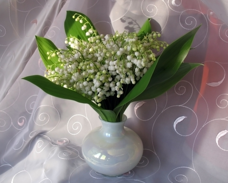 Букет ландышей с днем рождения