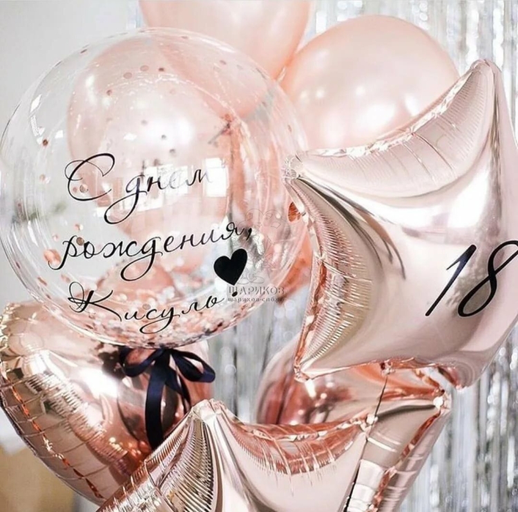 Шары с днем рождения