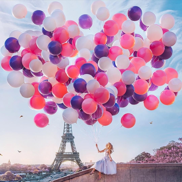 Кристина Макеева Вера Брежнева Париж шары