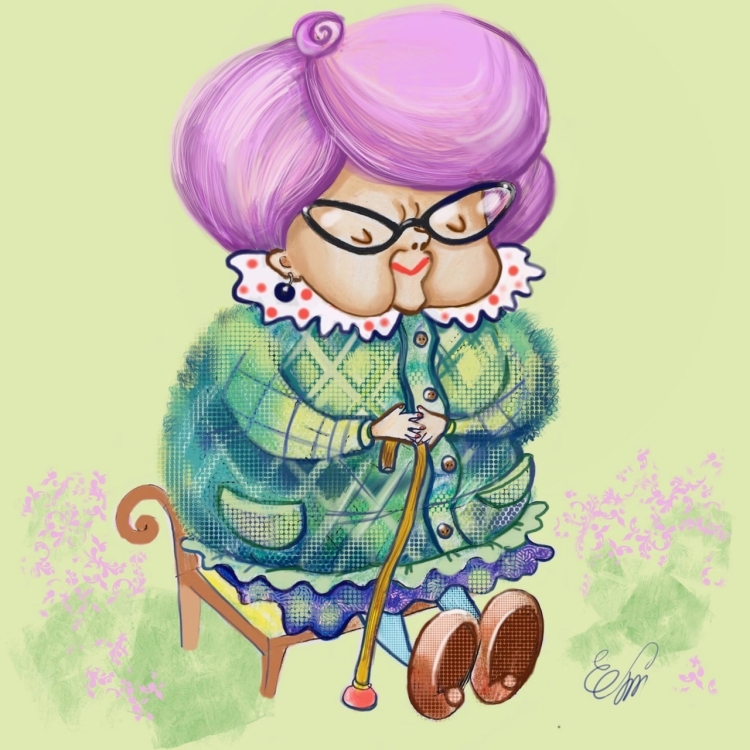 Красивые рисунки для бабушки