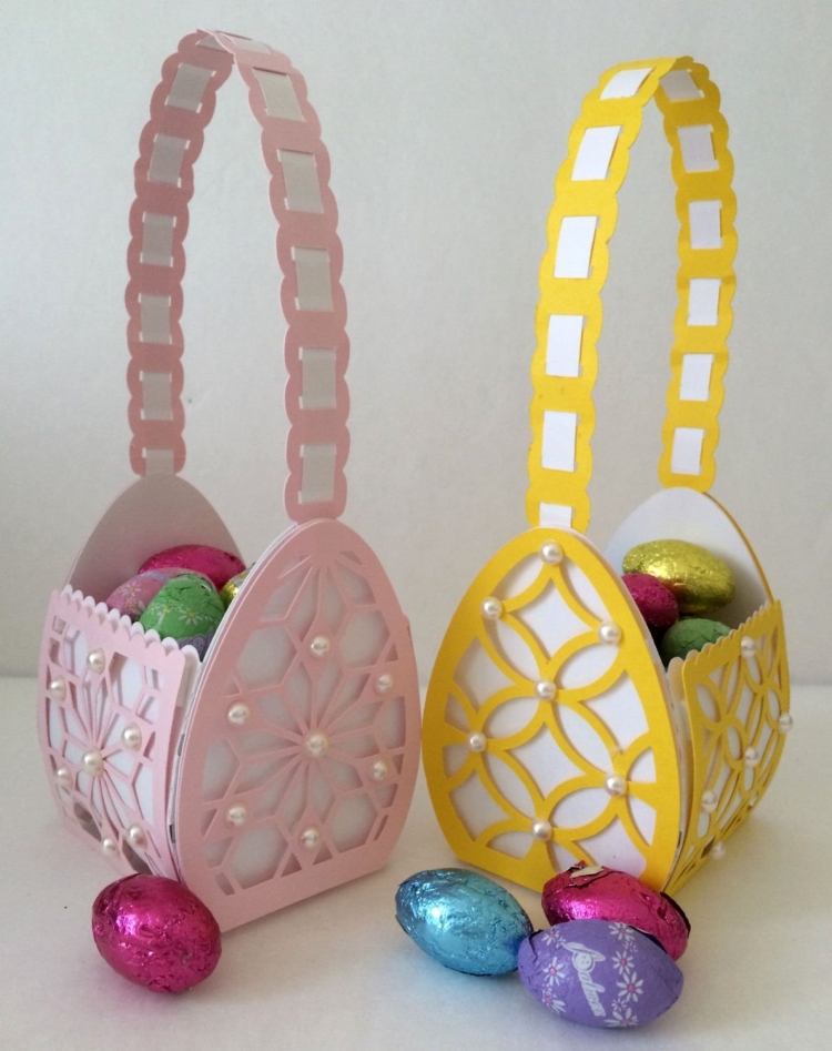 Поделка на Пасху в корзинке