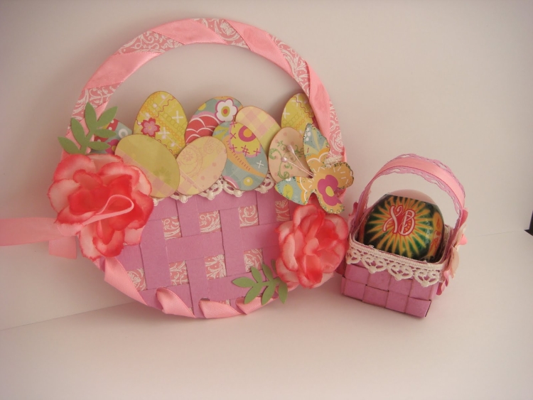 Корзинка на Пасху для ребенка