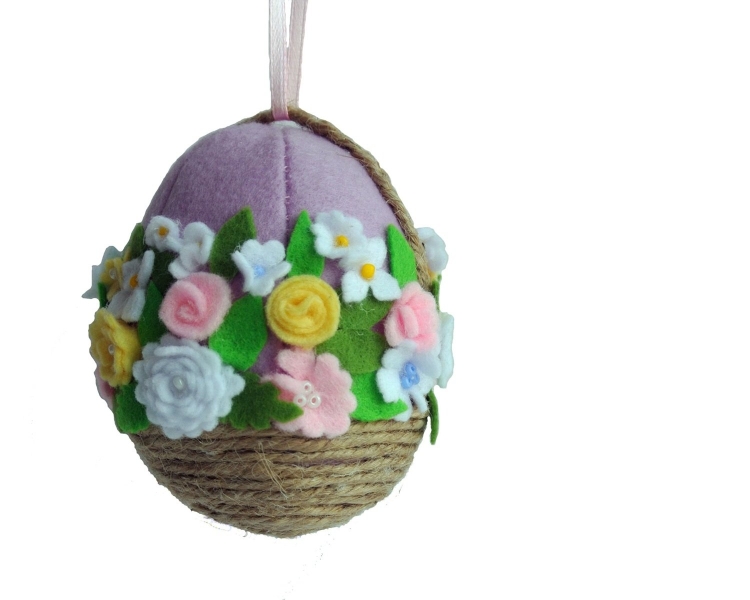 Аппликация из фетра к Пасхе на конкурс