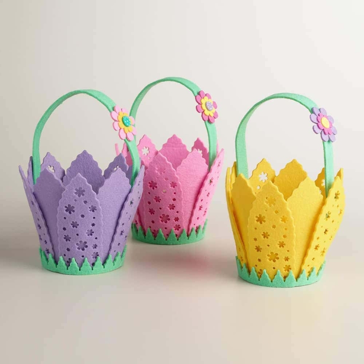 Корзиночки для пасхальных яиц