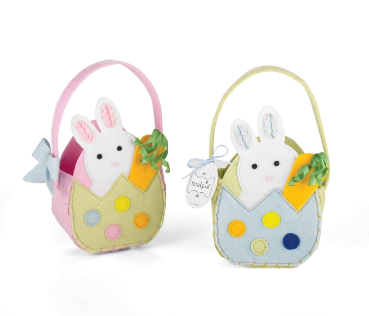 Сумочка из фетра зайчик на Пасху