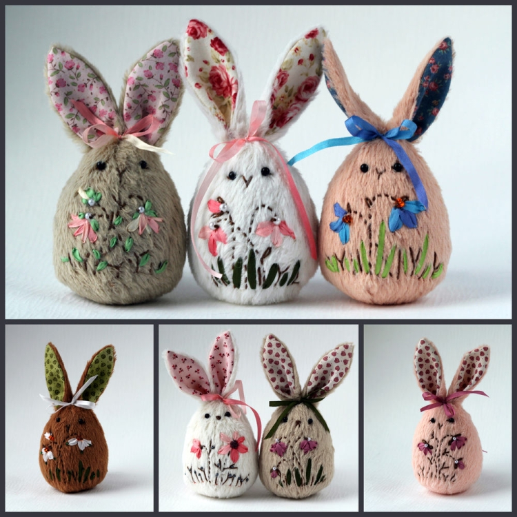 Пасхальный заяц с яйцом