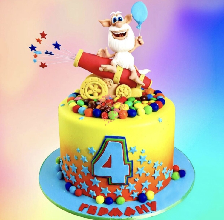 Торт с Бубой для мальчика 2 года