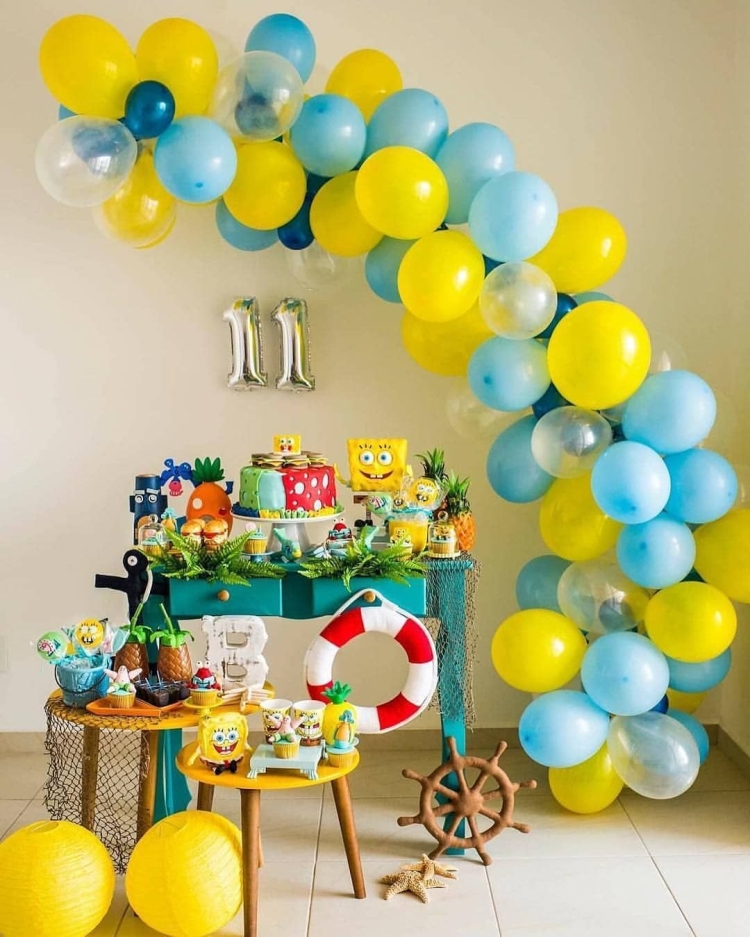 Украшения шарами на день рождения ребенка