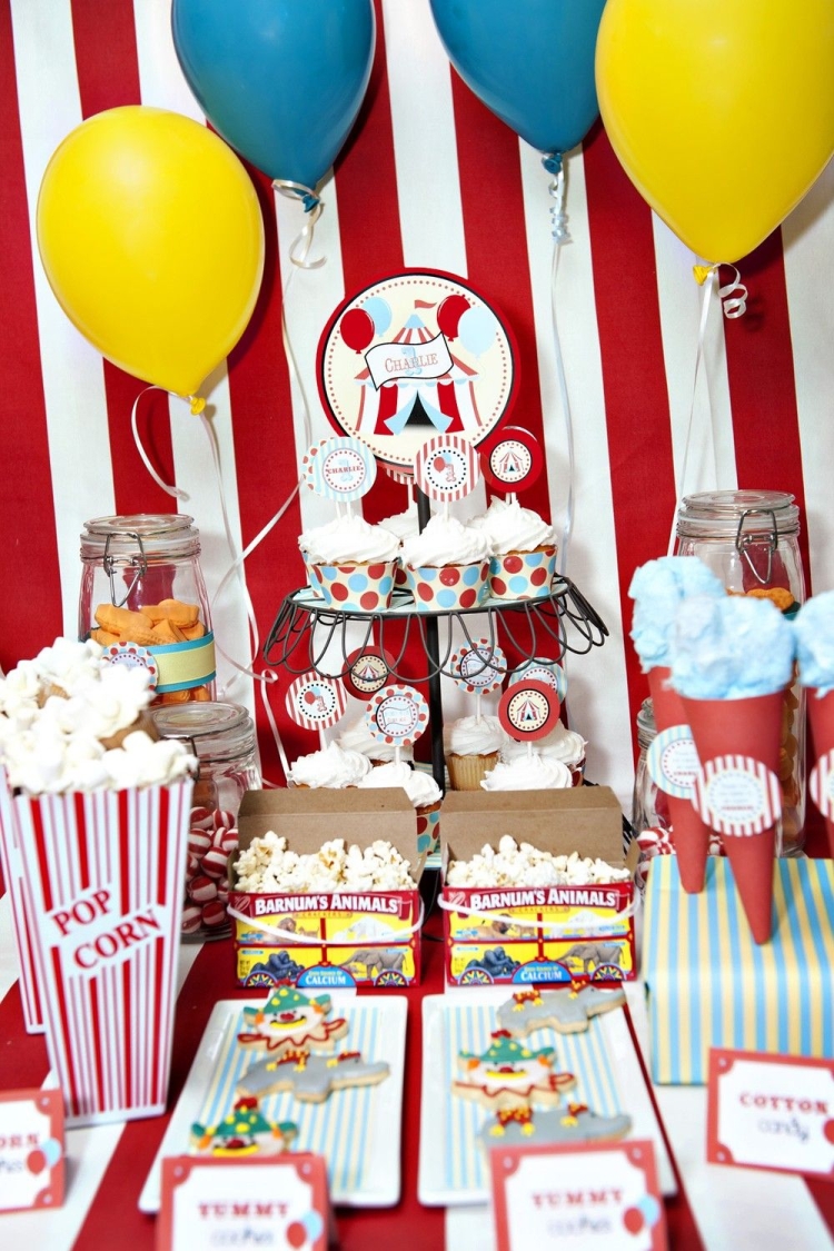 Детский праздник в стиле цирк