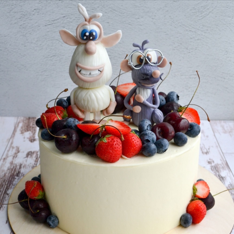 Торт с Бубой для мальчика 2 года