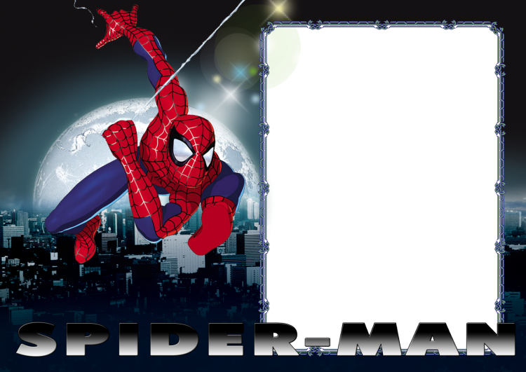 Рамка человек паук