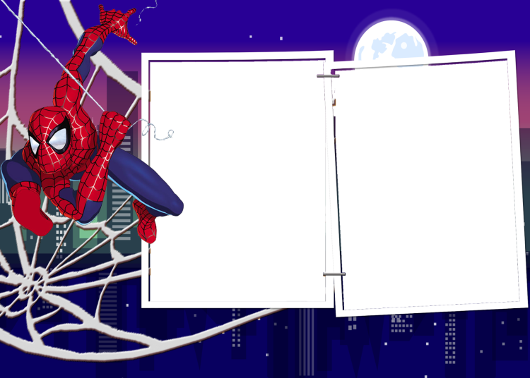 Рамка человек паук