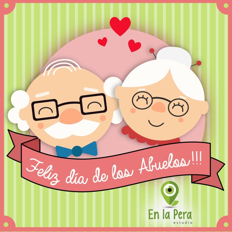 Стикер бабушка и дедушка