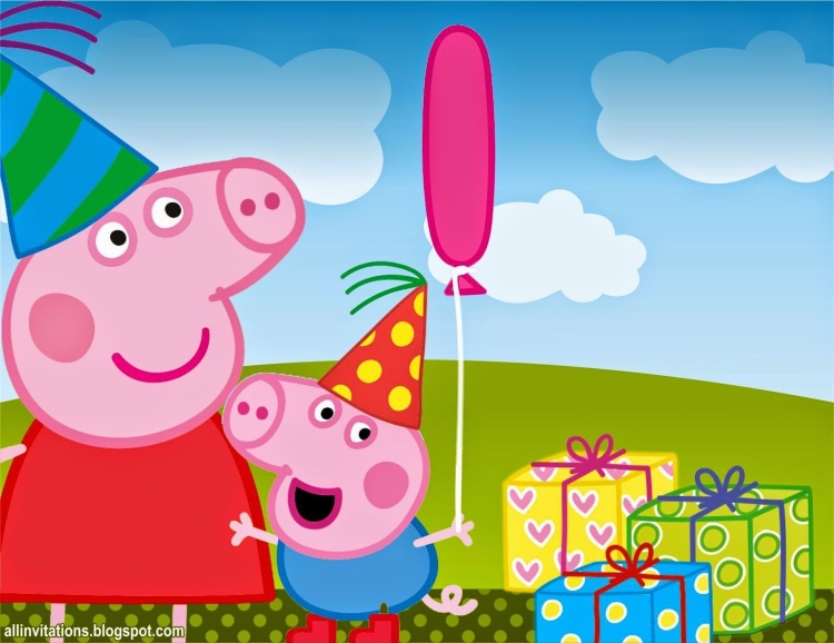 Пеппа день рождения