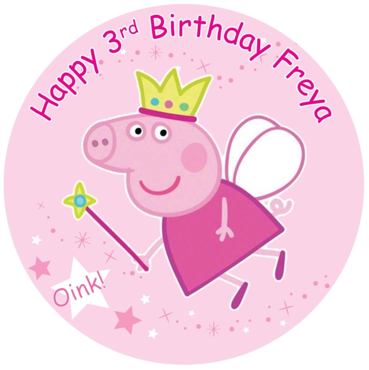 Топпер Свинка Пеппа на торт