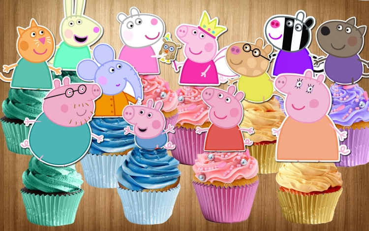 Свинка Пеппа топперы