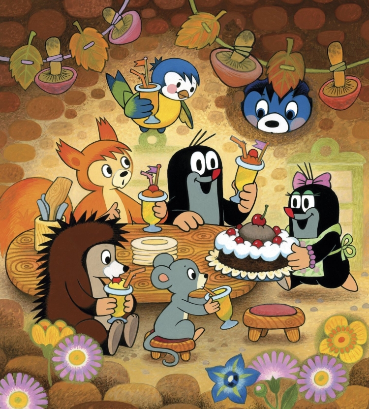 Кротик мультфильм