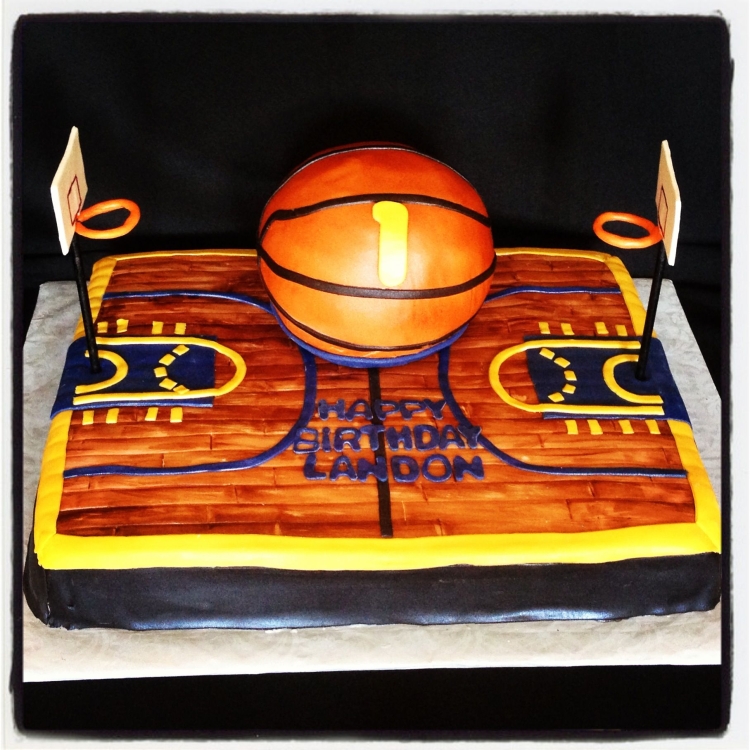 Торт «баскетболисту»