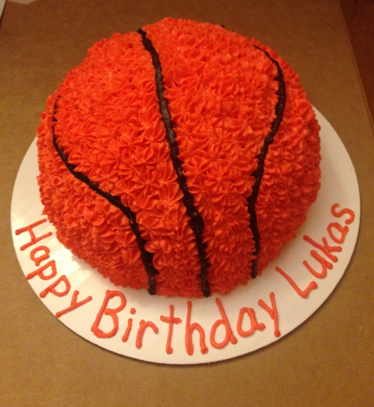 Торт баскетболисту без мастики