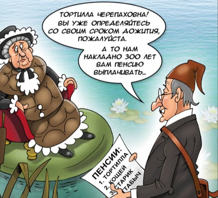 Шутки про пенсионеров