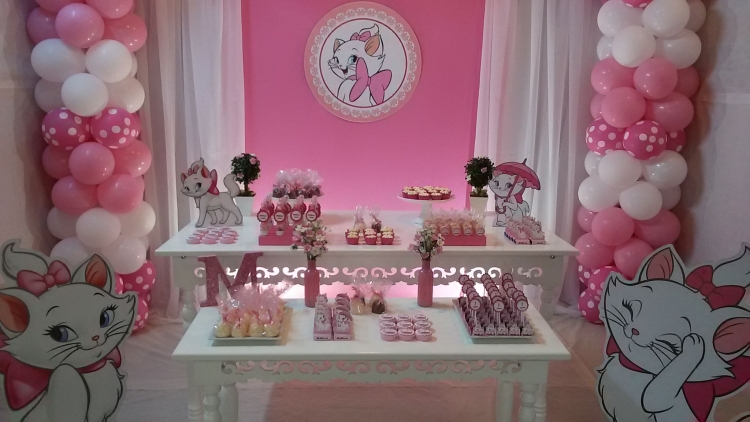 День рождения в стиле кошечки Мари