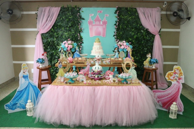 День рождения в стиле принцессы Диснея