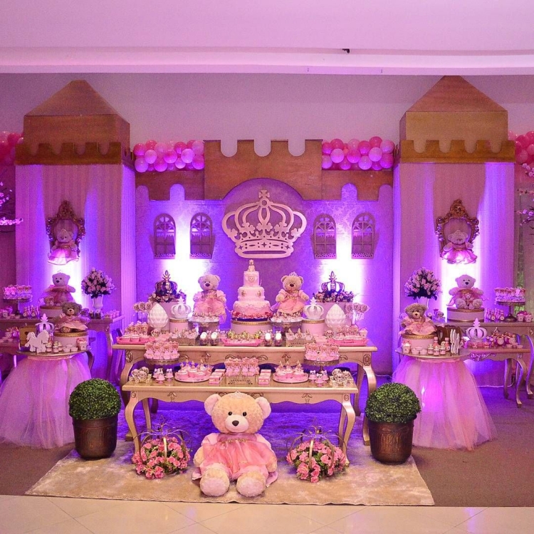 Декор в стиле принцесса