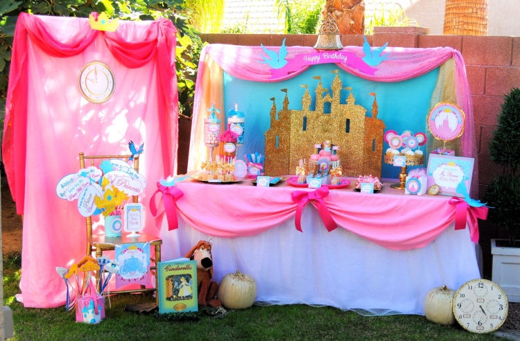 Праздник в стиле принцесс Диснея