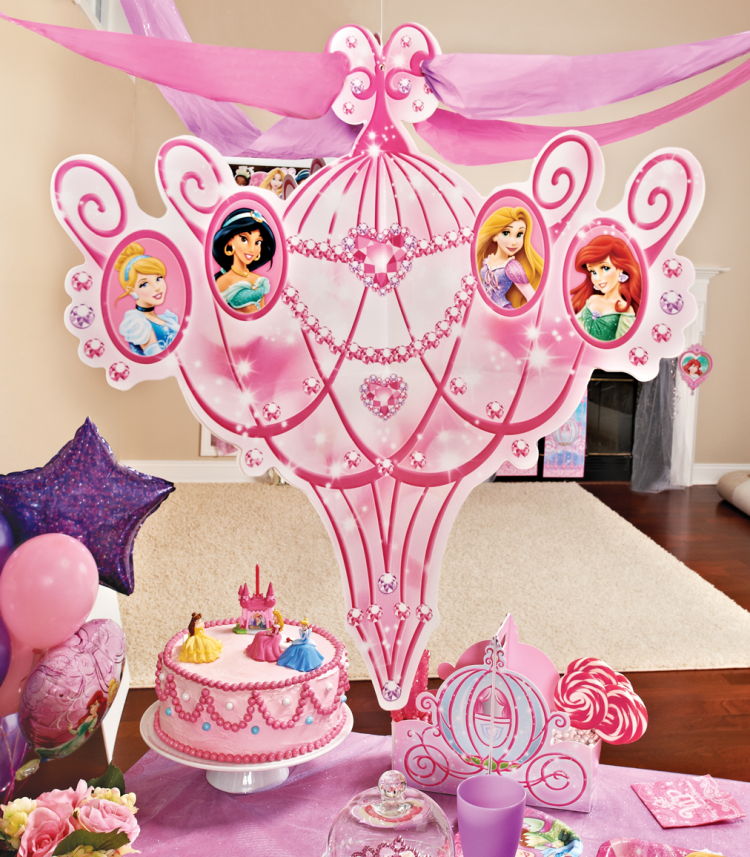 Украшение дня рождения в стиле принцесса