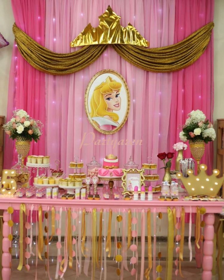 День рождения в стиле принцессы