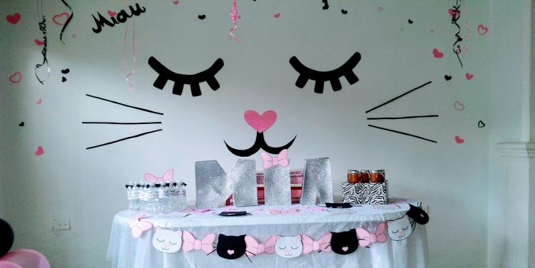 Вечеринка в кошачьем стиле