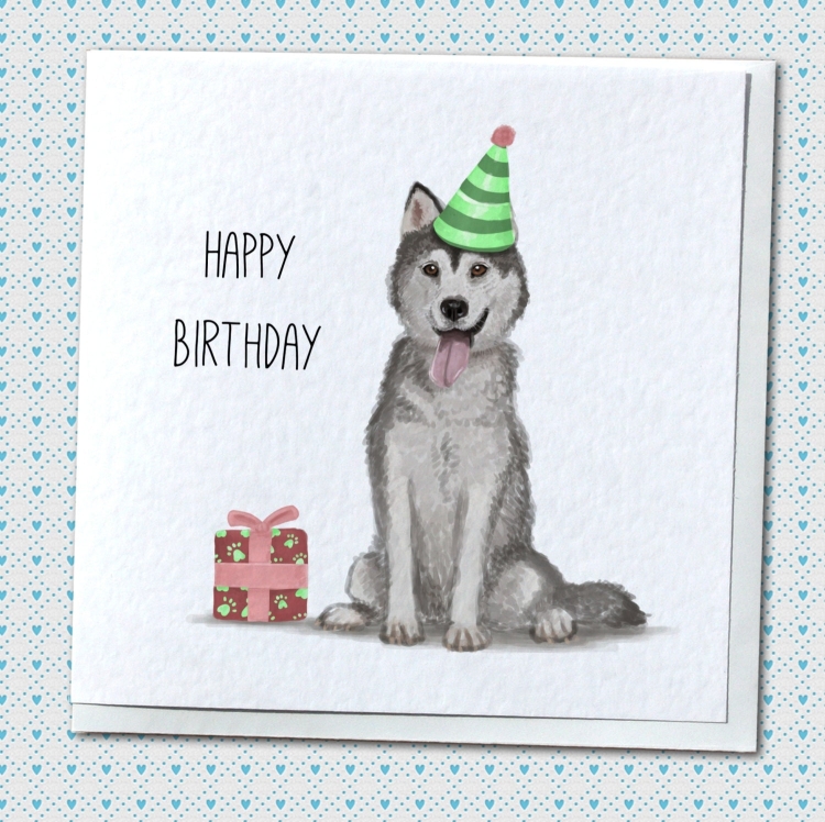 С днем рождения хаски