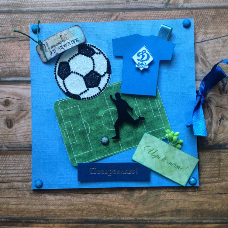 Поделка на футбольную тему