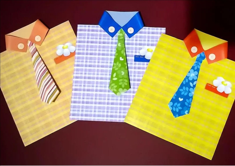 Открытка папе