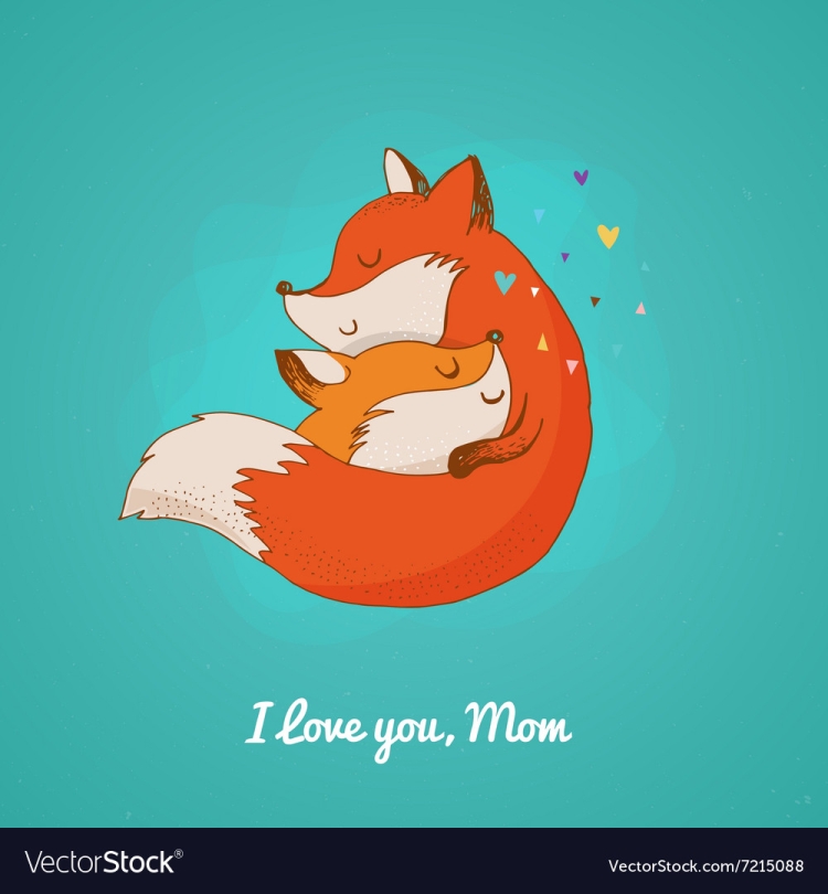 День матери лиса