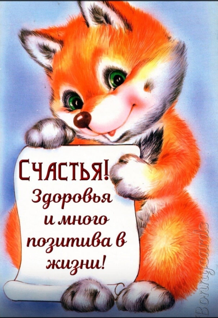 С днем рождения, Лисенок!