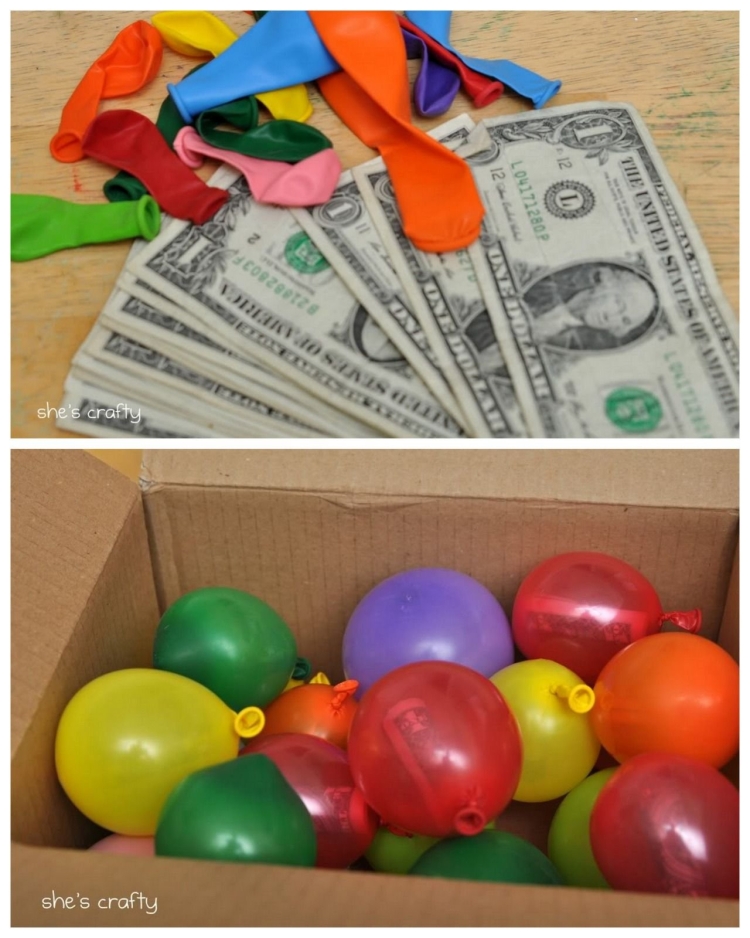 Оригинальный денежный подарок ребенку