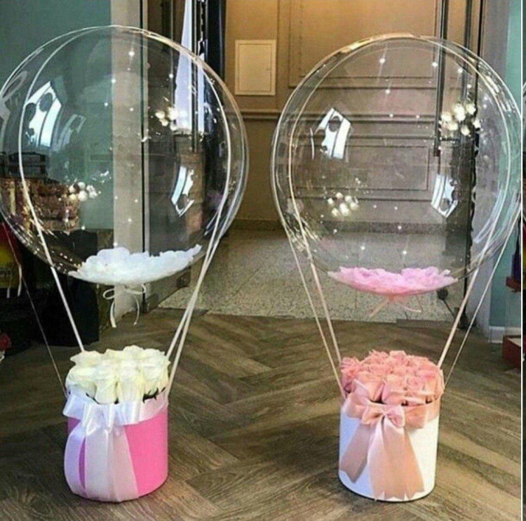 Подарок в прозрачном шаре