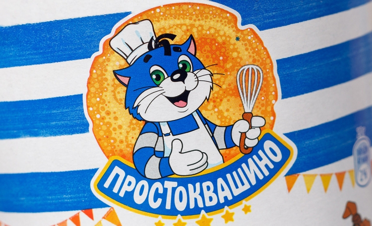 Простоквашино этикетка