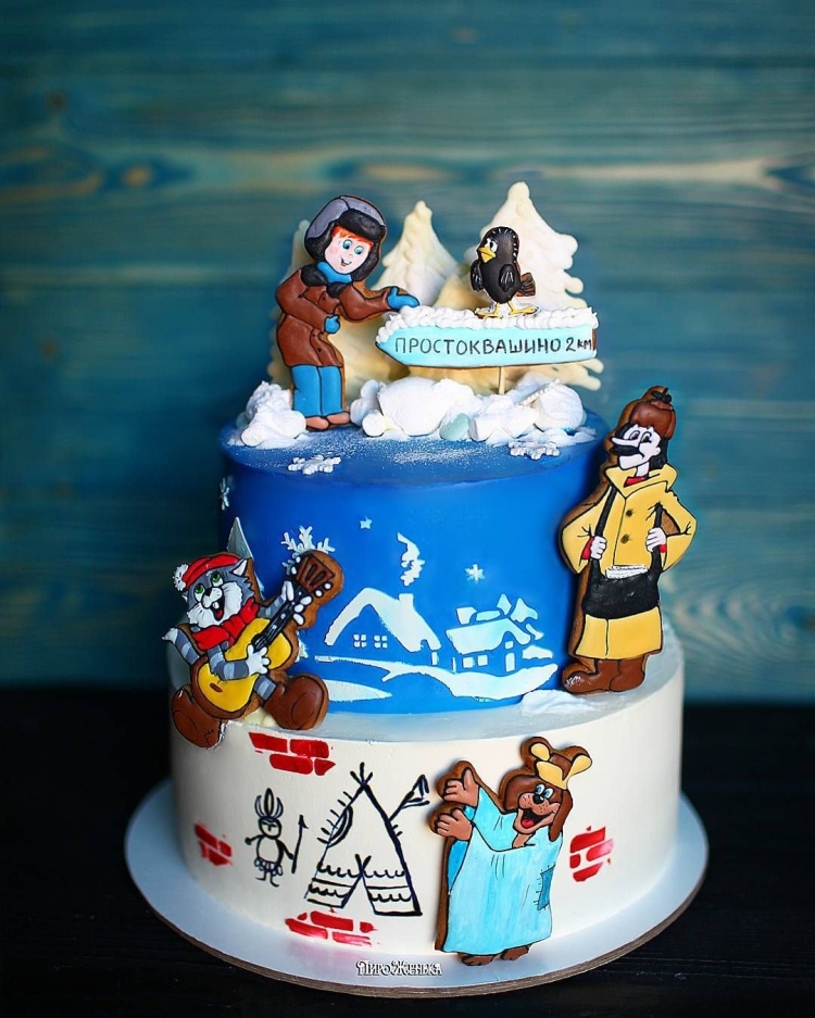 Торт Простоквашино