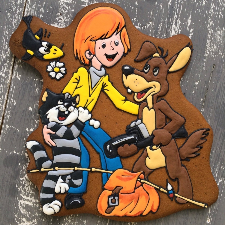 Пряники с героями Простоквашино