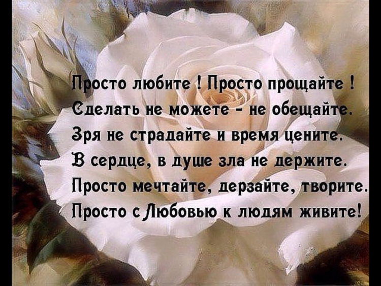 Светлые добрые стихи
